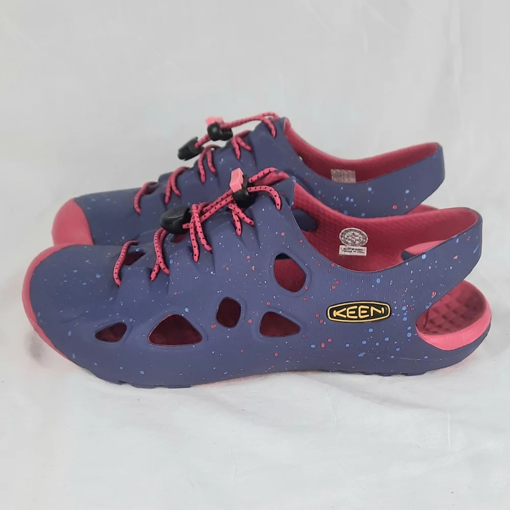 Keen Rio Girls Sandals Size 4 Purple Pink Outdoor Waterproof Water Shoes 1012701